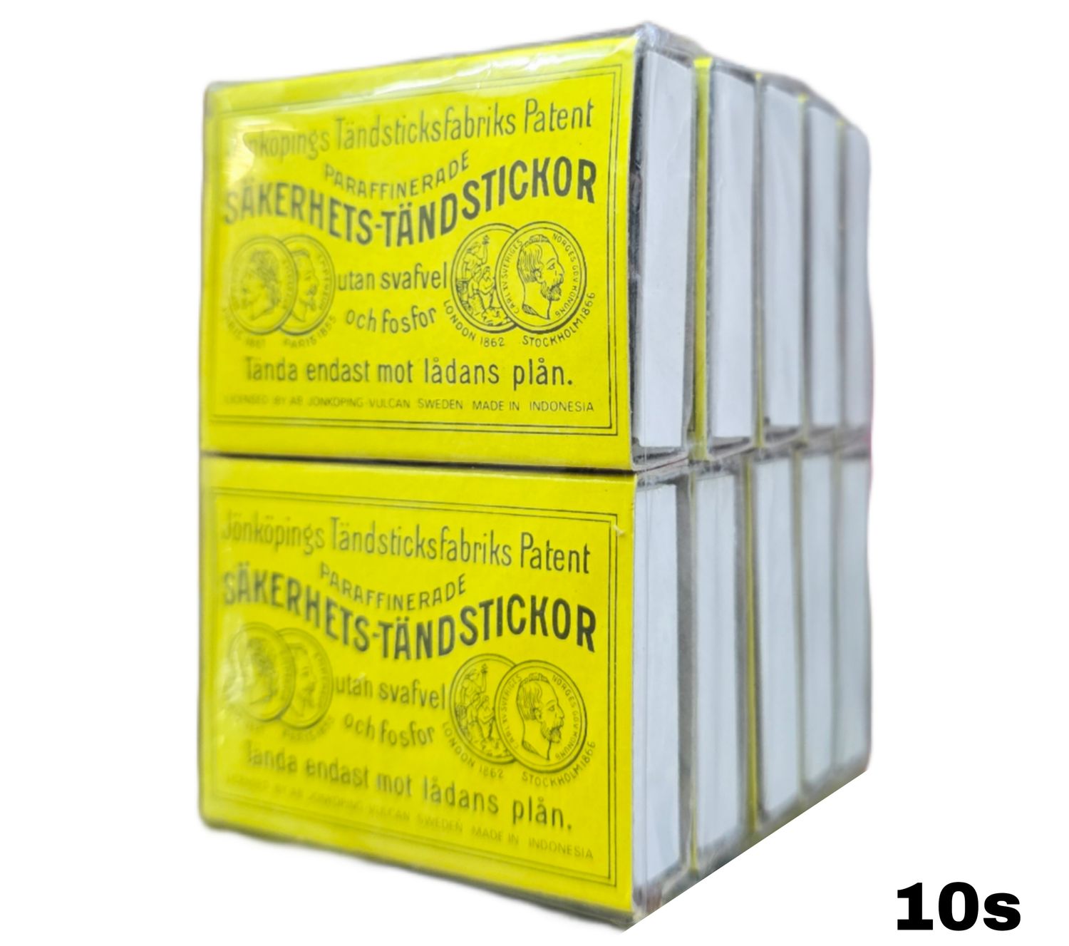 Indonesian Safety Matches 10s Pack