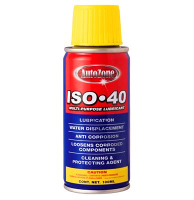 Autozone ISO • 40 Multi-Purpose Lubricant Spray 100mL