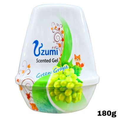 Uzumi Scented Gel Air Freshener - Green Grape 180g