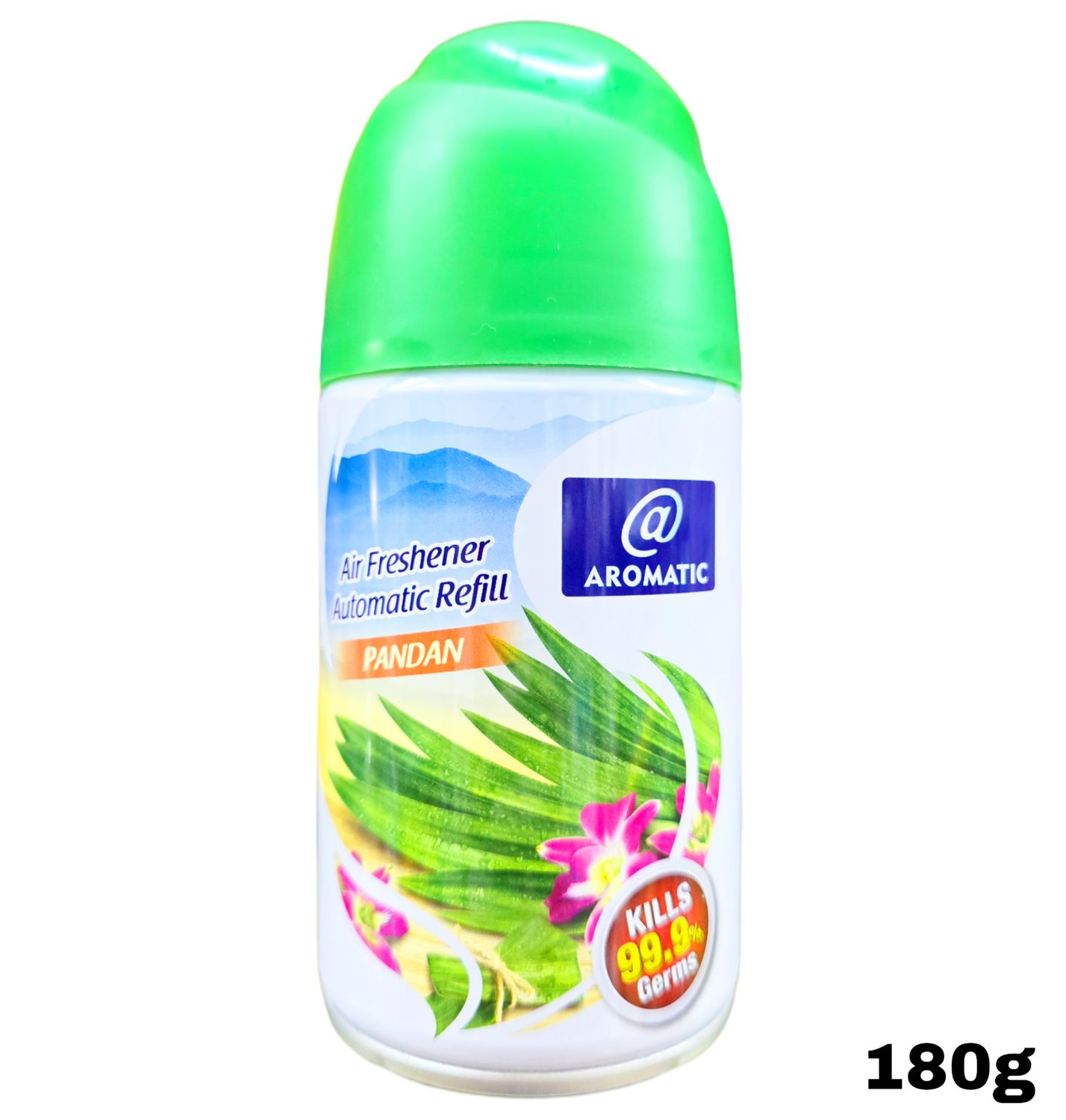 Automatic Spray With Essential Oil Air Freshener - Pandan 180g