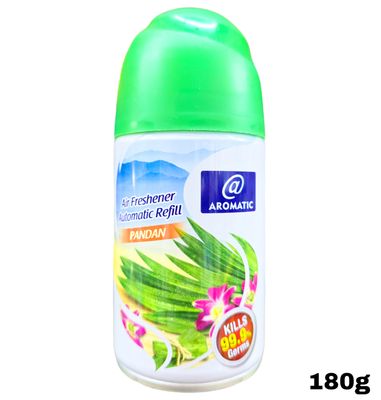 Automatic Spray With Essential Oil Air Freshener - Pandan 180g