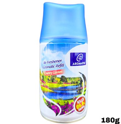 Automatic Spray Refill With Essential Oil Air Freshener - Country Garden 180g