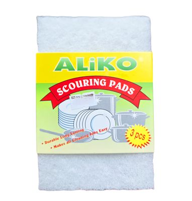 Aliko Scouring White Pads 3x Pack