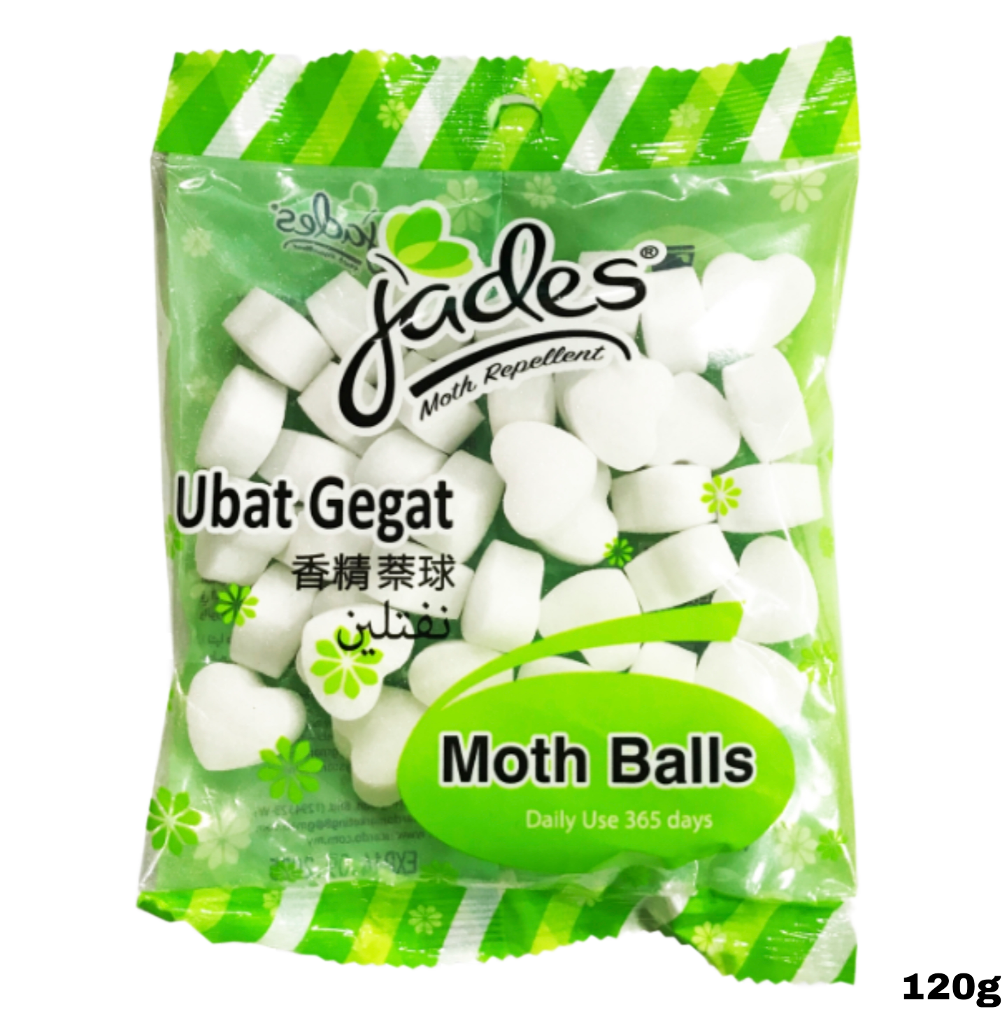 Jades Moth Balls 120g