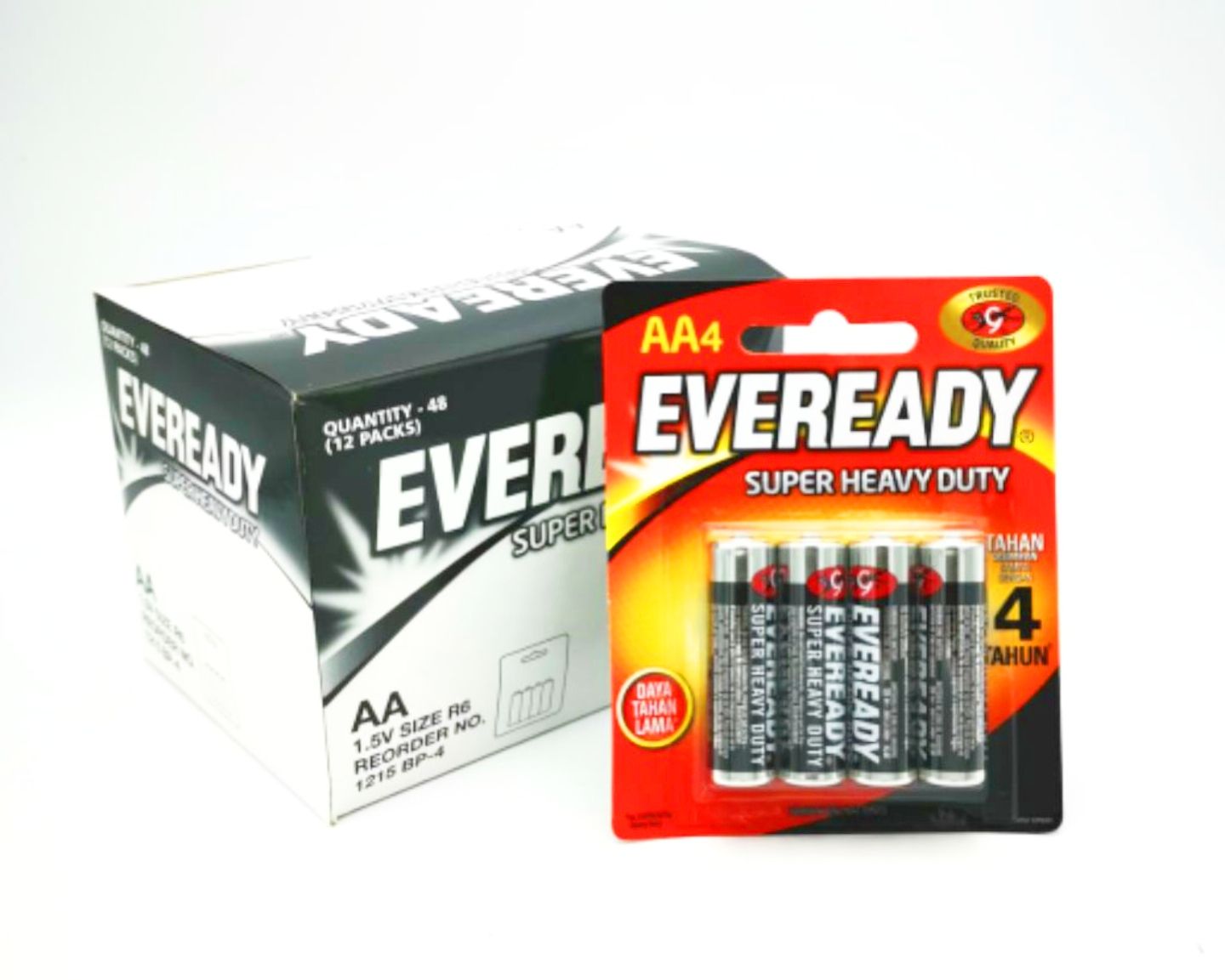 Everyday Super Heavy Duty AAA4 x 12s Pack