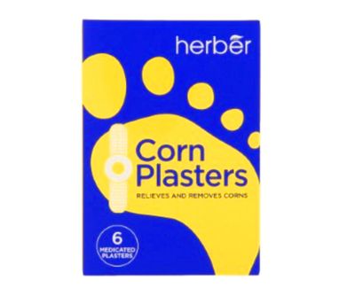 Herber Corn Plster 6 Medicated Plaster