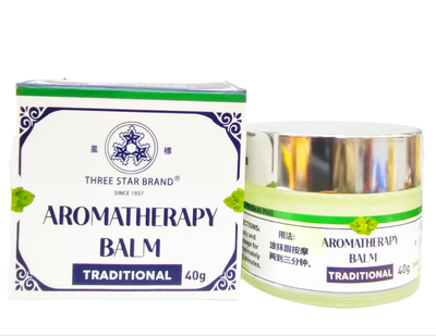 Three Star Brand Aromatherapy Balm - Traditional 40g