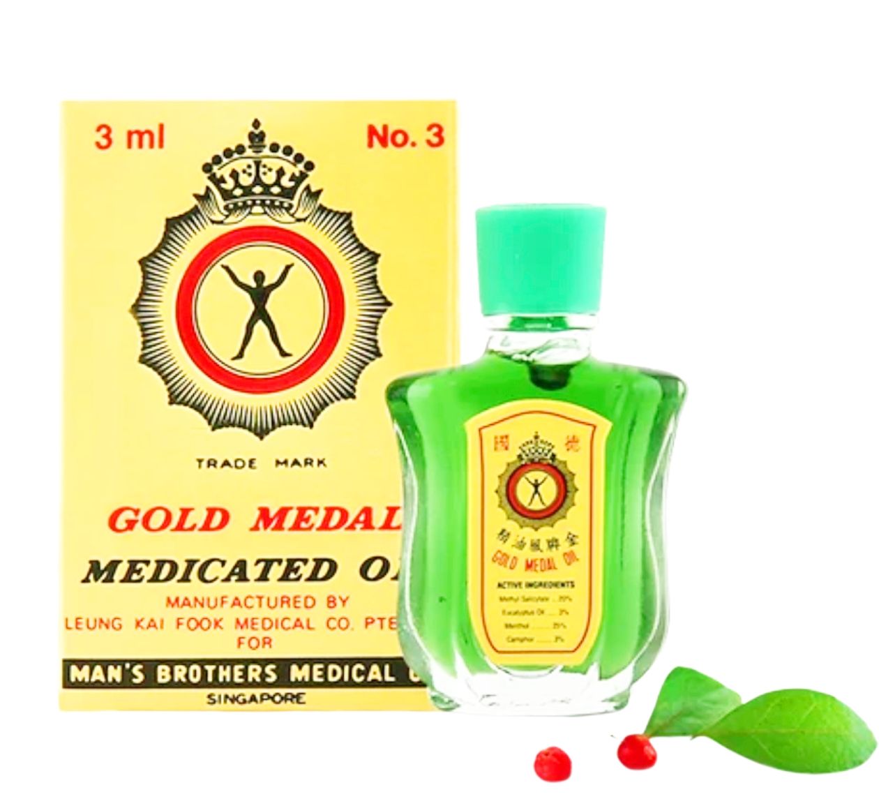 Gold Medal Medicated Oil 3mL