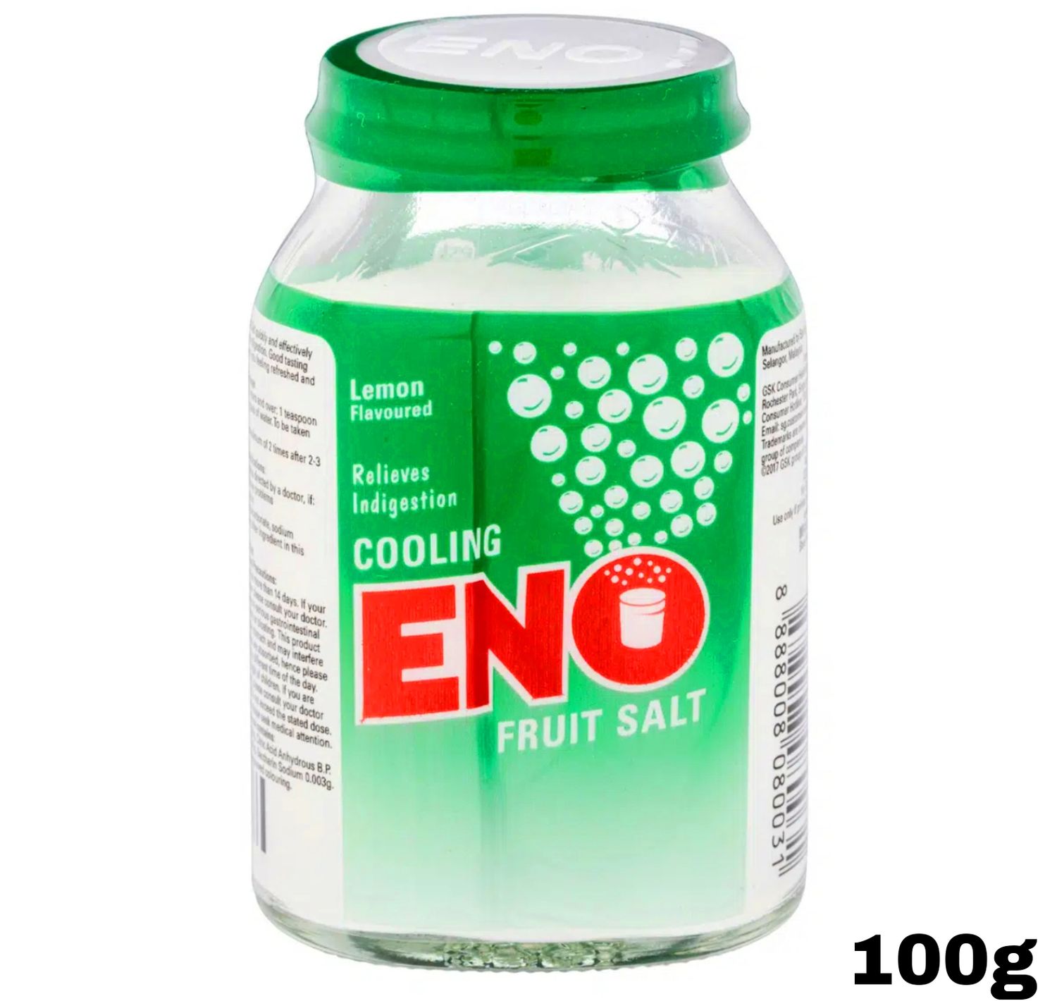 Eno Fruit Salt Cooling - Lemon Flavoured 100g