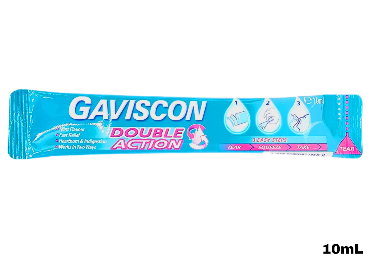 Gaviscon Double Action Mint Liquid Sachet 10mL