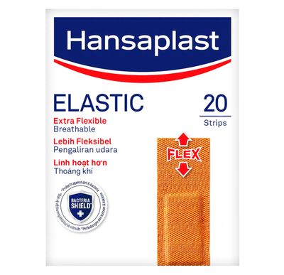 Hansaplast Plasters - Elastic 20 Strips