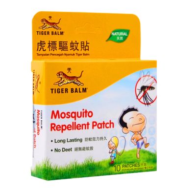 Tiger Balm Natural Mosquito Repellent Patch 10s Pack