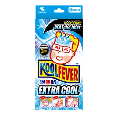 KOOLFEVER EXTRA COOL 6 Sheets Pack