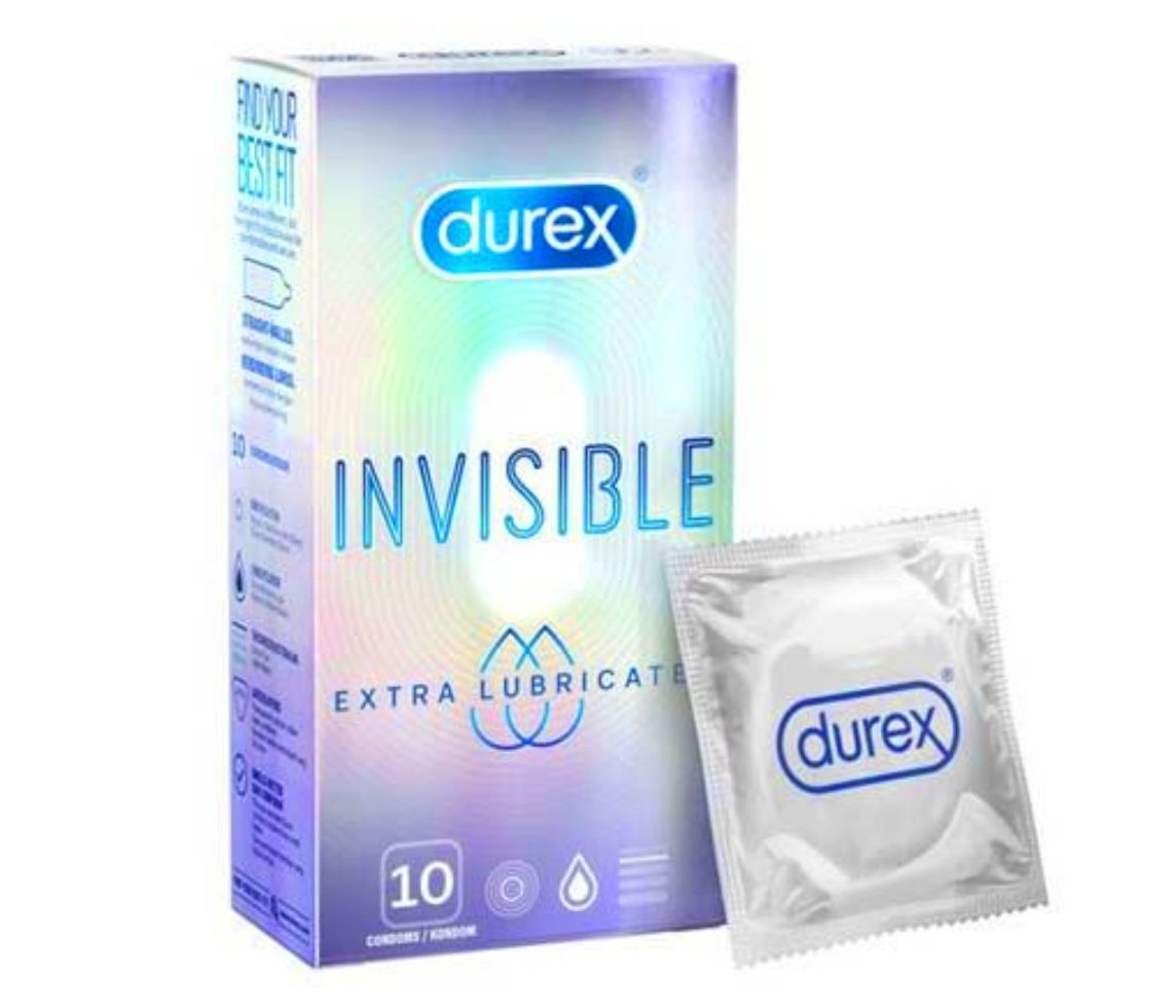 Durex Invisible Extra Thin Lubricated 10 Condoms