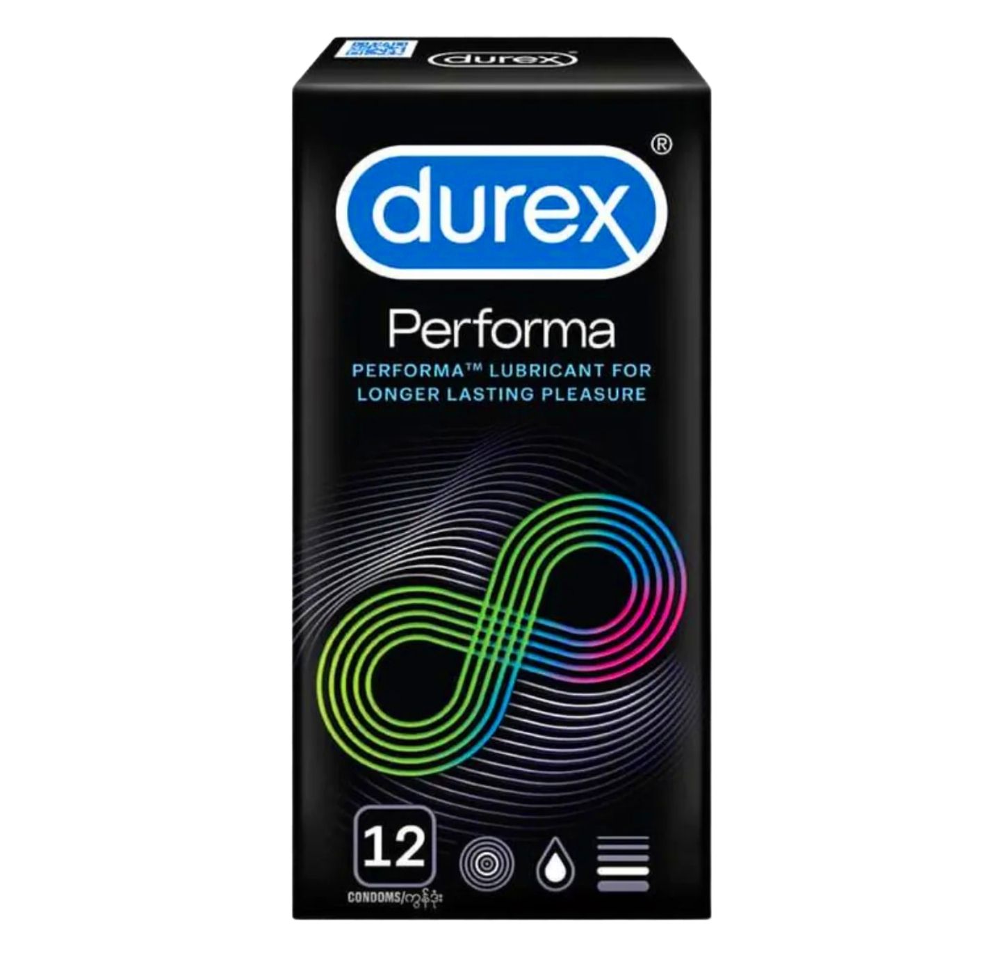 Durex Performa Lubricant For Longer Lasting Pleasure 12s Pack