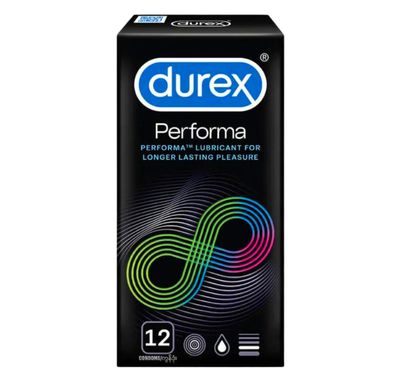 Durex Performa Lubricant For Longer Lasting Pleasure 12s Pack