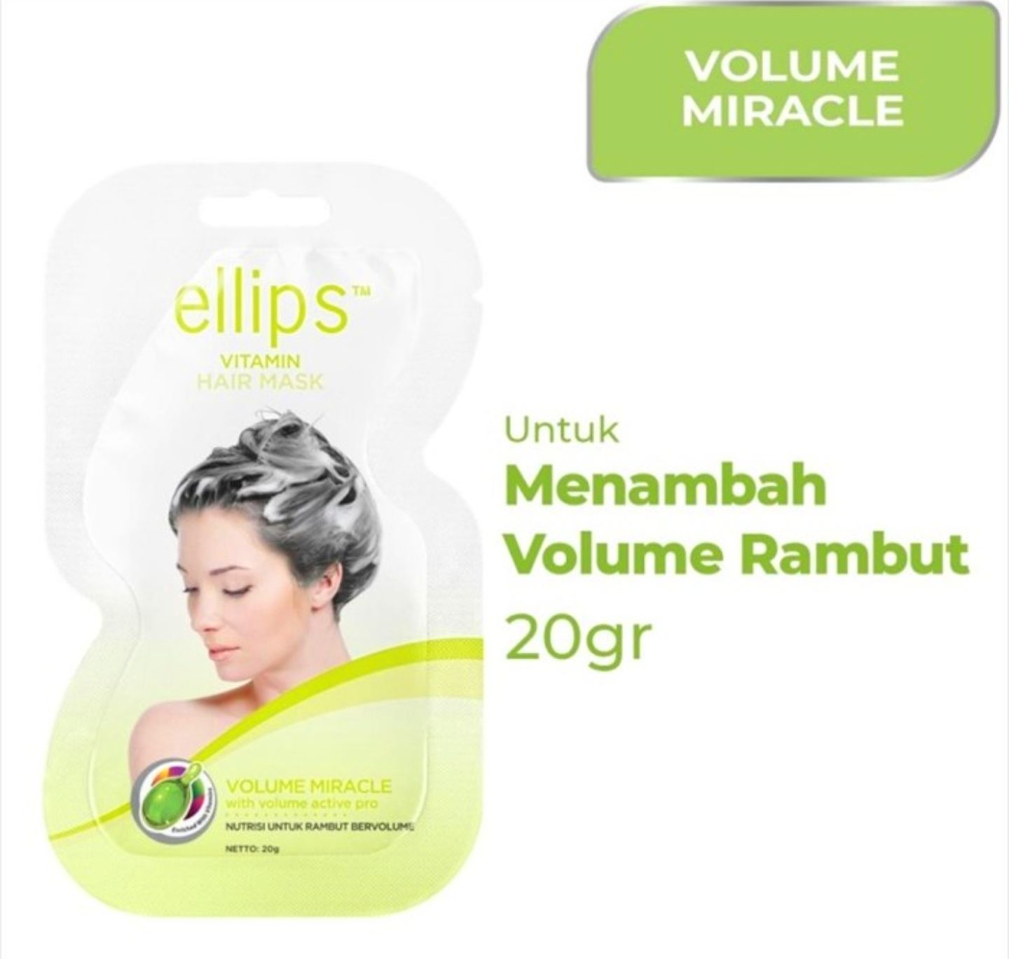 Ellips Volume Miracle Hair Mask 20g
