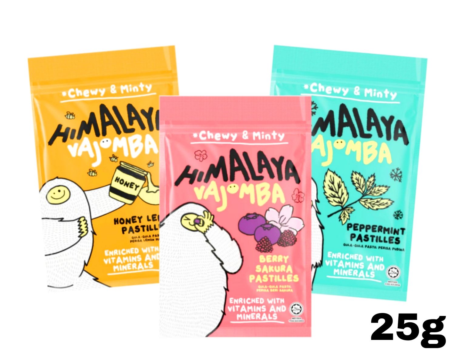 Himalaya Chewy &amp; Minty Candy 25g x1 Choose Your Own Flavor