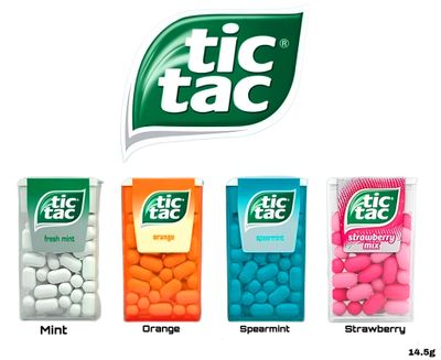 Tic Tac Mint 14.5g x1 Choose Your Own Flavor