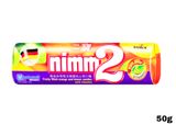 Nimm 2 Fruity Filled Orange And Lemon Candies With Vitamin 50g x1