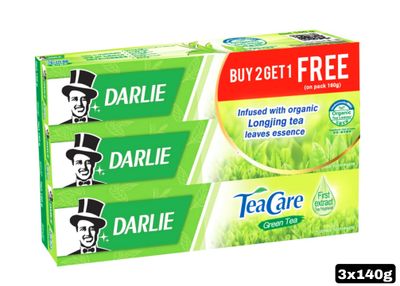 Darlie Tea Care - Green Tea Triple Pack 3x140g