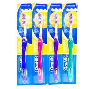 Oral B All Rounder Microthin Extra Soft Toothbrush 1s Choose Your Own Color