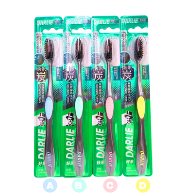 Darlie Nano Charcoal Clean toothbrush 1s Choose Your Own Color