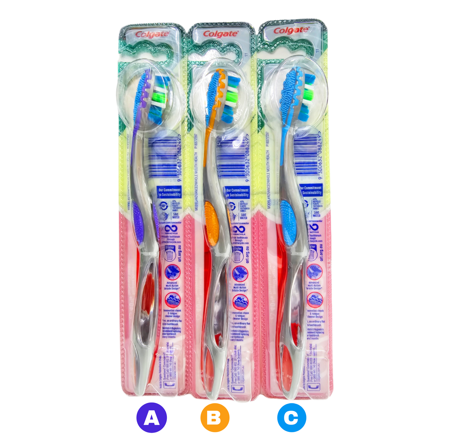 Colgate 360 Advanced soft Toothbrush 1s Choose Your Own Color