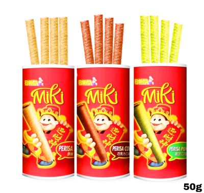 Bika Miki Cny Wafer Roll 50g x1 Choose Your Own Flavor