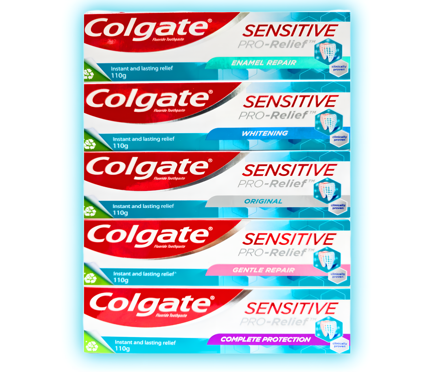 Colgate Sensitive Pro Relief Toothpaste 1x110g Choose your Own Flavor