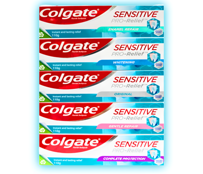 Colgate Sensitive Pro Relief Toothpaste 1x110g Choose your Own Flavor