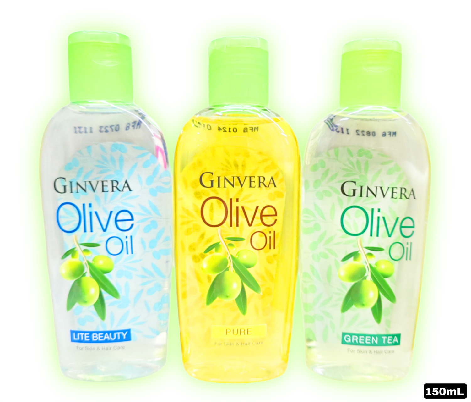 Ginvera Oilve Oil Pure 150ml 1s Pack Choose Your Own Flavor