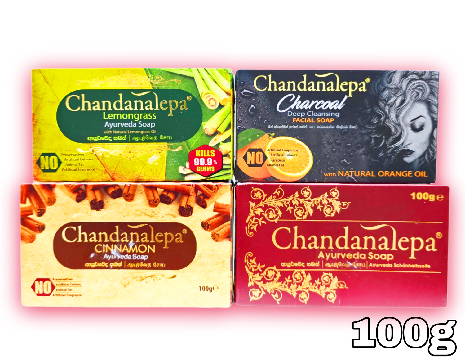 Chandanalepa Soap 100g x1 Choose Your Own Flavor