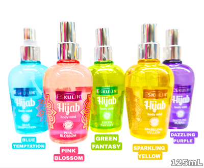 Eskulin Hijab Body Mist 125ml x1 Choose Your Own Flavor