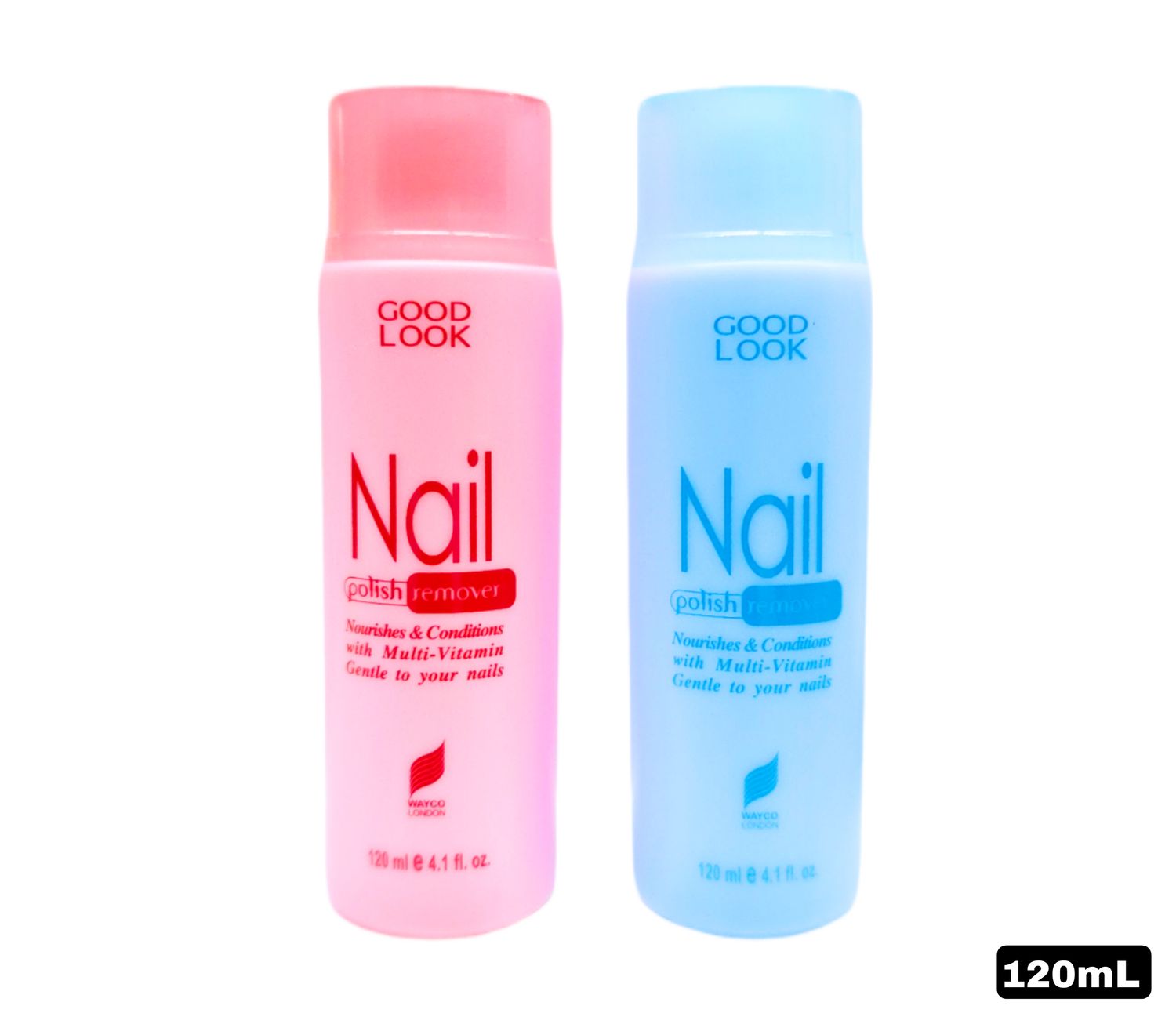 Good Look Nail Polish Remover 120ml x1 Choose your Own Flavor