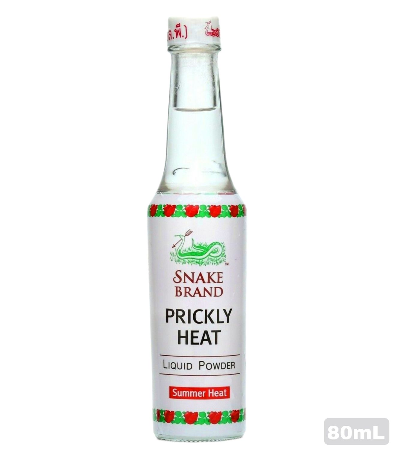 Snake Brand Prickly Heat Liquid Powder 80mL