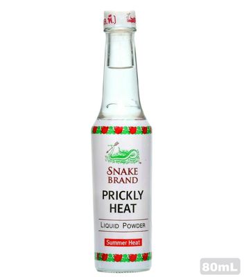 Snake Brand Prickly Heat Liquid Powder 80mL