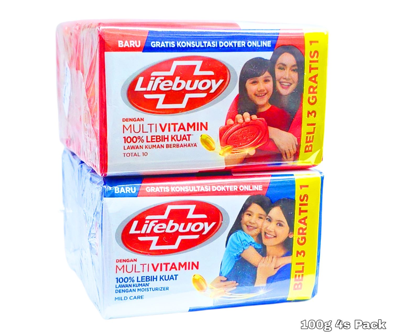 Life Buoy Soap 100g 4s Pack Choose Your Own Flavor