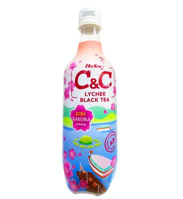 C&amp;C Lychee Black Tea 500ml 3 Bottles