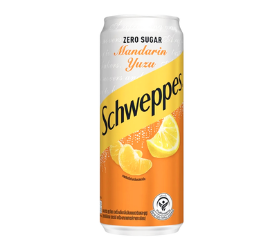 Schweppes Mandarin Zuyu Zero Sugar 6x330mL