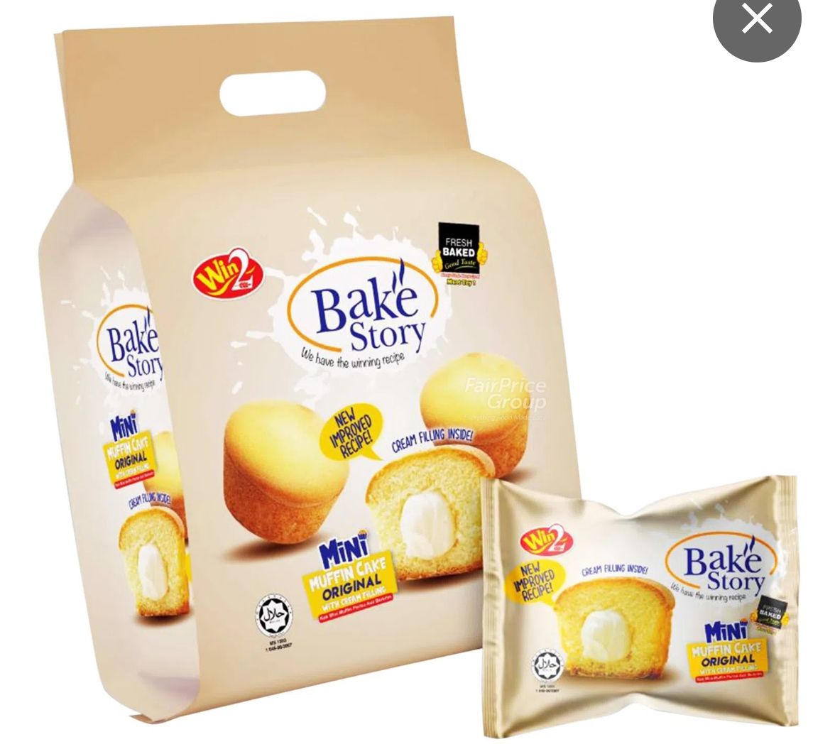 WIN2 MINI MUFFIN CAKE ORIGINAL 10X20G