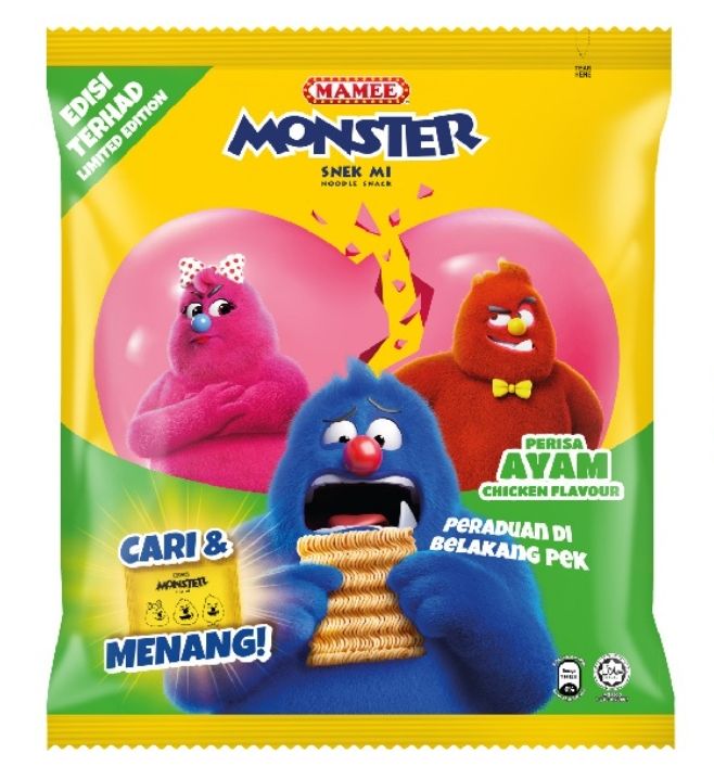 MAMEE MONSTER PERISA AYAM CHICKEN FLAVOR 8X25G