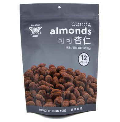 Butterfly Brand COCOA ALMONDS 168g