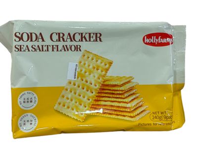 HOLLYFARMS SODA CRACKER SEA SALT 240G