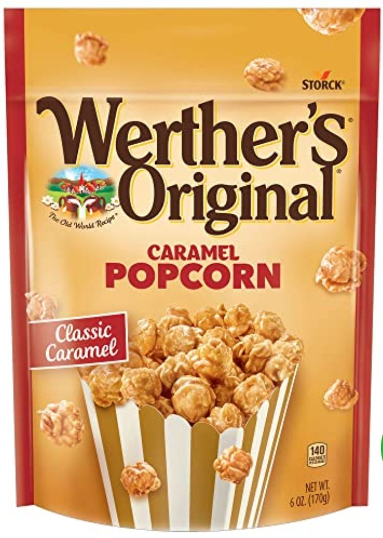 Werthers original caramel popcorn classic 140G