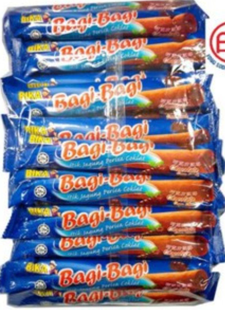 BIKA BAGI BAGI CHOCOLATE CORN STICK 10X10G