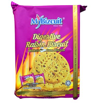 MYBIZCUIT DIGESTIVE RAISIN BISCUIT 240G