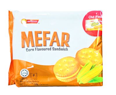 SHOON FAT MEFAR CORN SANDWICH 120G