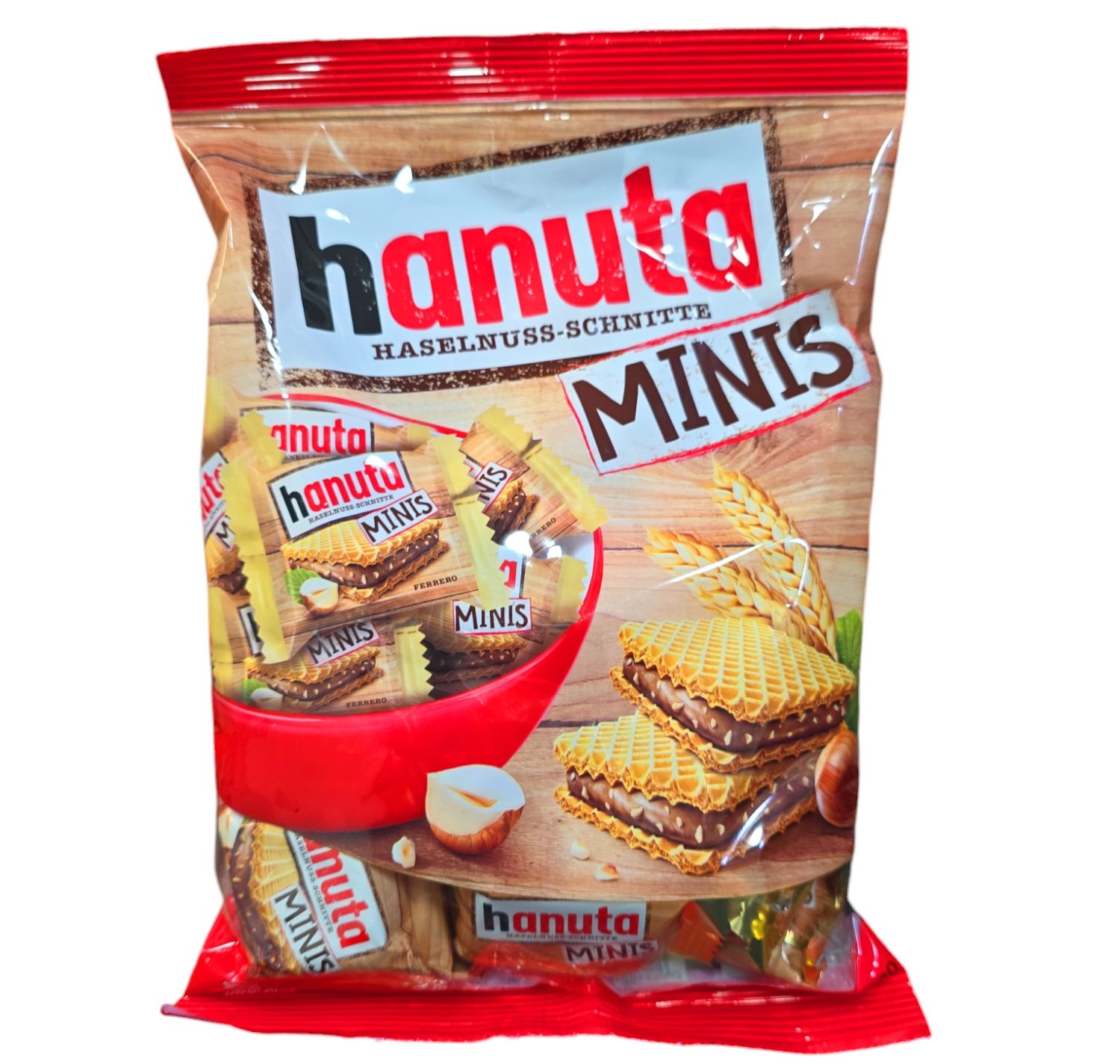HANUTA HASELNUSS SCHNITTE MINIS 200G