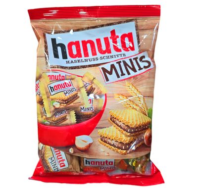 HANUTA HASELNUSS SCHNITTE MINIS 200G